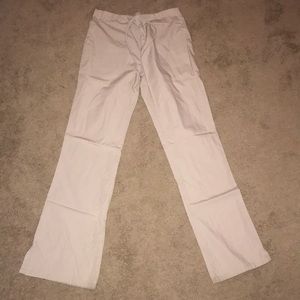 Cherokee flare leg scrub pants